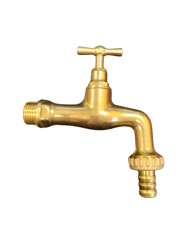 Flitsaanbieding Rubinetto Portagomma Ottone Lucido 1/2 Pollice Erogazione Giardino Esterno
