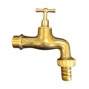 Rubinetto Portagomma Ottone Lucido 3/4 Pollice Erogazione Giardino Esterno Betaalbaar