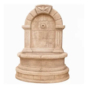 Koopje Fontana Spagnola Decorativa Modello Terra H120xL80xP45 Cemento Effetto Pietra
