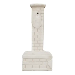 Fontana Decorativa Mattone Giardino Cemento Effetto Mattoni H 90 L 35 P 50 Cm Uitverkoop