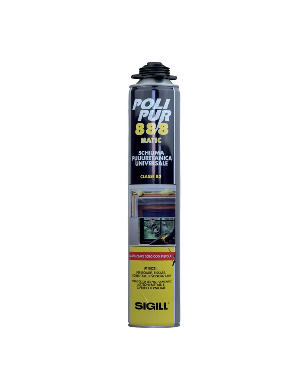 Dagaanbieding Schiuma Poliuretanica Per Pistola Polipur 888 Isolamento 750 ML SIGILL