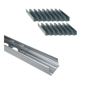 Voordeelprijs Montante C Standard 2 m Acciaio Zincato Sp 0,6 mm Fissaggio Cartongesso 16 Pz 1 pz., 47 x 49 x 50 mm
