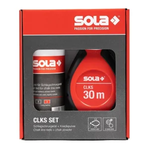 Koop Online Set Marcatura Tracciatore CLKS Filo 30 Metri Gesso Blu Preciso Veloce Resistente