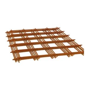 Set Rete Elettrosaldata Ferro Grezzo Ø 8 mm Maglia 20 x 20 cm Fogli 1,5 x 1 m 1 pz., 5 fogli Exclusieve Aanbieding