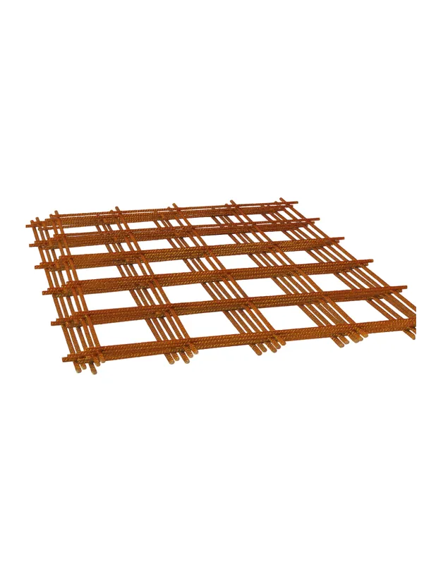 Set Rete Elettrosaldata Ferro Grezzo Ø 8 mm Maglia 20 x 20 cm Fogli 1,5 x 1 m 1 pz., 5 fogli Exclusieve Aanbieding