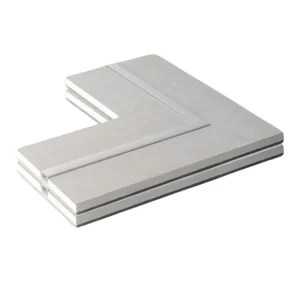 Favoriet Semilavorato Cartongesso Fibra Alluminio Luce Led Angolo 14,5x29x29 cm 2 Pezzi