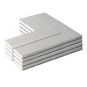 Fabrieksprijs Semilavorato Cartongesso Fibra Alluminio Luce Led Angolo 14,5x29x29 cm 4 Pezzi