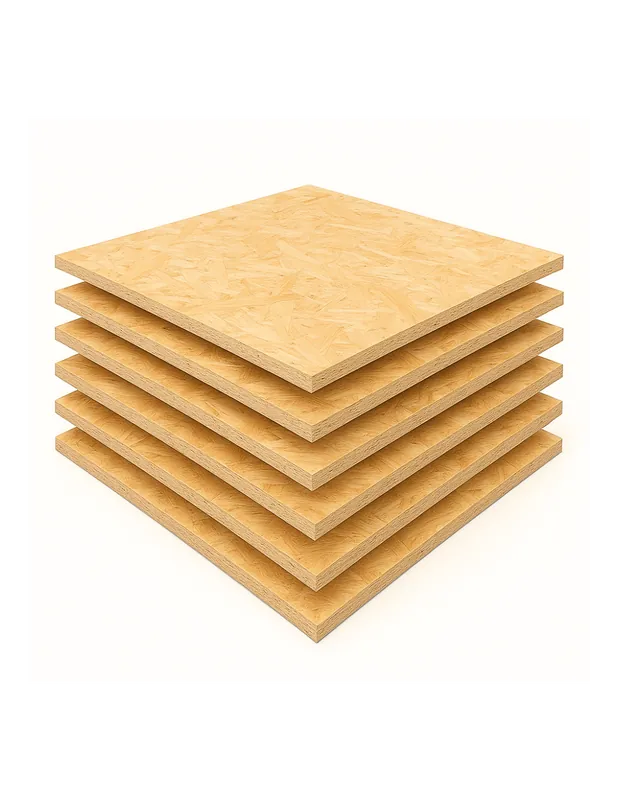 Flitsaanbieding Set Pannelli OSB Fibra Legno Truciolato Sp. 9 mm Multistrato 125x125 cm 6 Pezzi