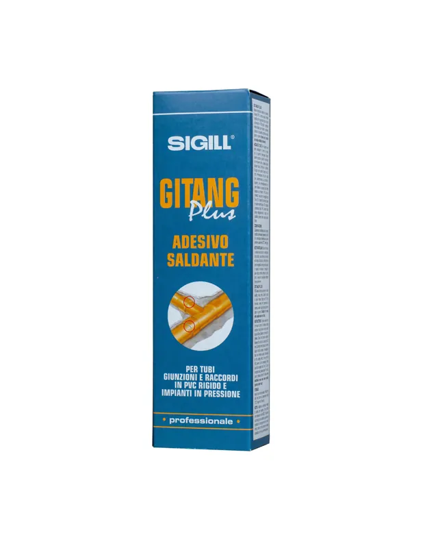 Snelle Levering Adesivo Trasparente Gitang Plus Incollaggio Tubi Plastica Pvc A Pressione 125gr
