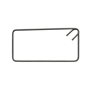 Koopje Staffa Chiusa Antisismica Armatura Ferro 20 x 50 cm Strutture Cemento 1 Pezzo