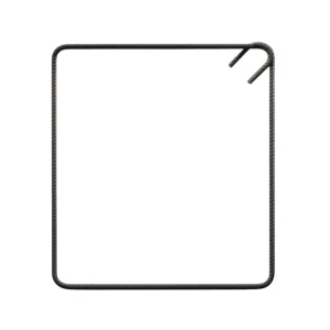 Lage Kosten Staffa Chiusa Antisismica Armatura Ferro 50 x 50 cm Strutture Cemento 1 Pezzo