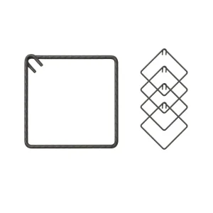 Koop Vandaag Staffe Antisismiche Armatura Ferro 45x45 cm Strutture Cemento Formati Multipli 1 pz., 5