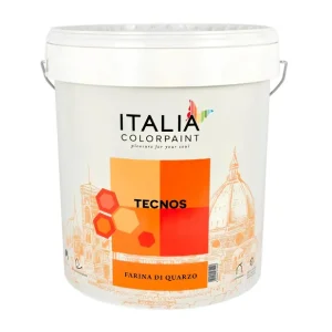Betrouwbaar Tecnos Le Classiche Idropittura Farina di Quarzo Acrilica Idrorepellente 4 lt, 1 pz.