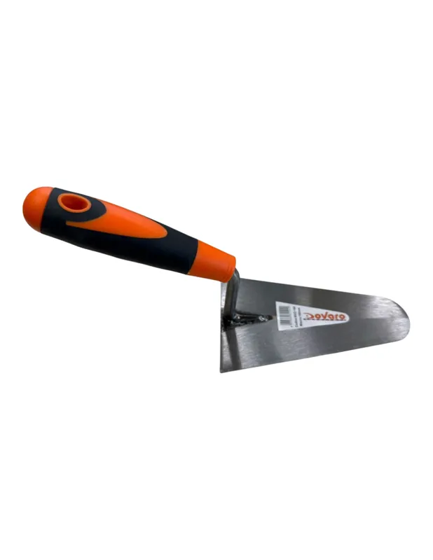 Betaalbaar Cazzuola Punta Tonda Da 160 mm Manico Ergonomico Antiscivolo Lavori Muratura