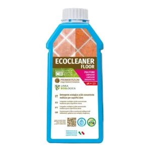 Express Levering Detergente Ecologico Sporco Ostinato Residui Posa Superfici Dure ECOCLEANER FLOOR 1 pz., 1 lt