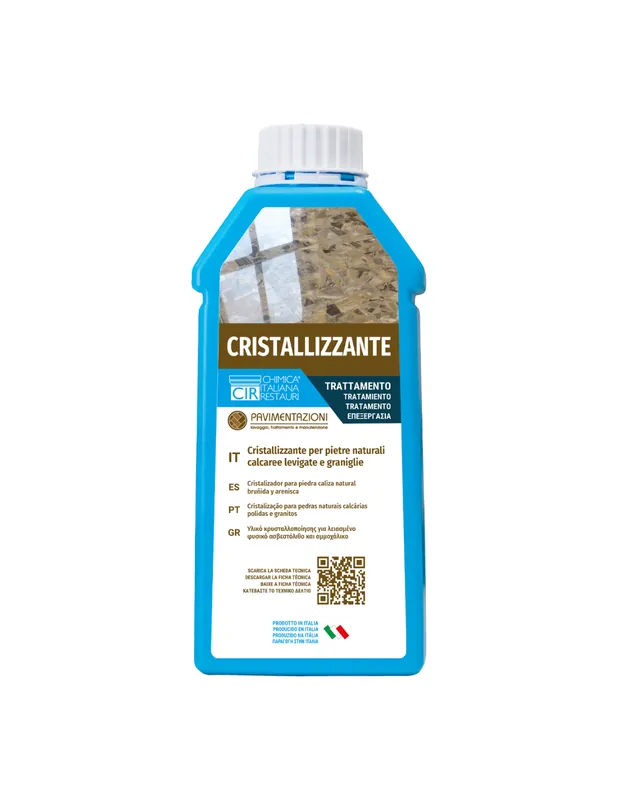 Op = Op Cristallizzante Pietre Naturali Calcaree Levigate Graniglie Marmo Travertino 1 L
