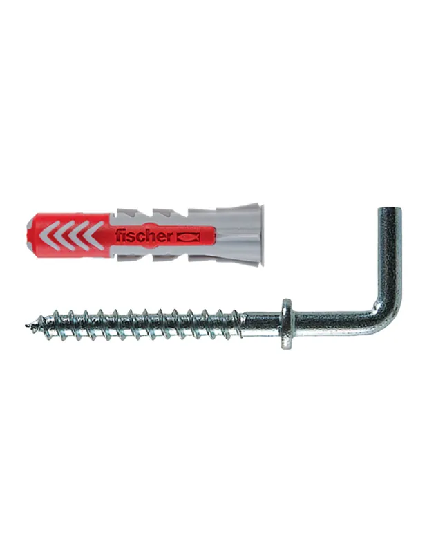 Tassello Universale Bi-Materiale Gancio Medio DuoPower 6/2 Fissaggi Sicuri 25 Pz Snelle Levering