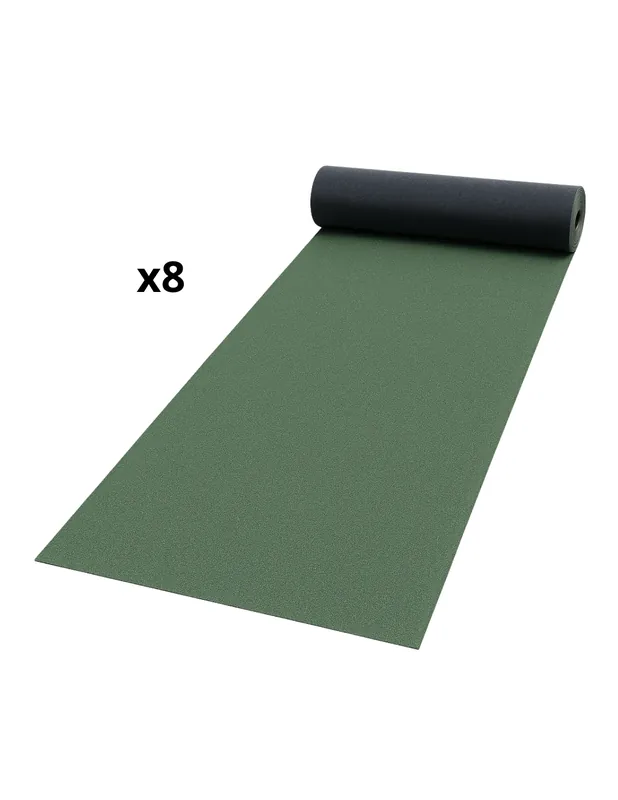 Must-Have Guaina Ardesiata Verde CASASCIUTTA Impermeabilizzazione Terrazze 8 Rotoli 1x10 m