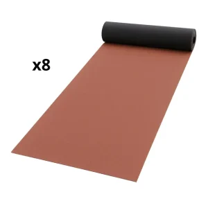 Guaina Ardesiata Rossa CASASCIUTTA Impermeabilizzazione Terrazze 8 Rotoli 1x10 m Betaalbaar