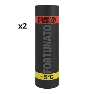 Membrana Bituminosa Impermeabilizzante CASASCIUTTA 4 kg/mq -5°C 2 Rotoli 1x10 m Tijdelijk Beschikbaar