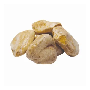 Ciottolo In Marmo Giallo Siena Per Decorazioni Esterne 1 pz., 5 Kg, 25/40 Hete Deal