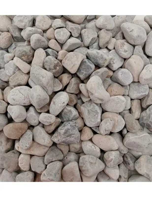 Uitverkoop Ciottoli Occhialino Grigio Naturale Per Design Esterni Eleganti 15/25 mm Sacco 25 kg