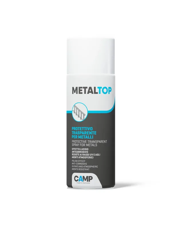 Gereduceerde Prijs Metal Top Protettivo Trasparente Per Metalli Effetto Lucido 400 ml