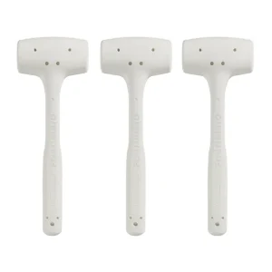 Kit 3 Martelli Battipiastrelle In Gomma Antirimbalzo Per Posa 500 gr. Shop Nu