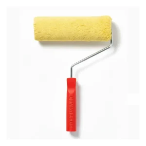 Gereduceerde Prijs Rullo Giallo In Lana 25 Cm Con Manico Ergonomico