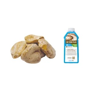 Ciottoli Giallo Siena Brillanti Effetto Bagnato con Protettivo CIR 1 pz., 25/40, 5 kg + 1 L Rechtstreeks Van De Fabrikant