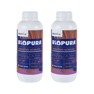 Kit Fissativo Acrilico Isolante Professionale per Muri e Intonaci BIOPURA Cromika – 2 Pezzi Favoriet