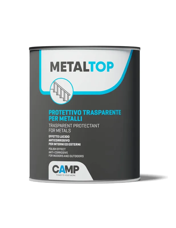Metal Top Protettivo Trasparente Per Metalli Effetto Lucido Antiruggine 1 Litro Alleen Vandaag