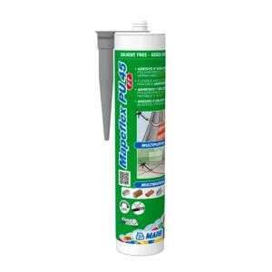 Hete Deal Mapeflex Pu 45 Ft Adesivo E Sigillante Poliuretanico Elastico 300 ml 1 pz., Bianco - 100