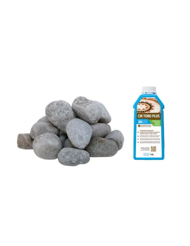 Aanbieding Kit Ciottoli Occhialino E Cir Tono Plus Effetto Bagnato 1 pz., 15/25, 5 kg + 1 L