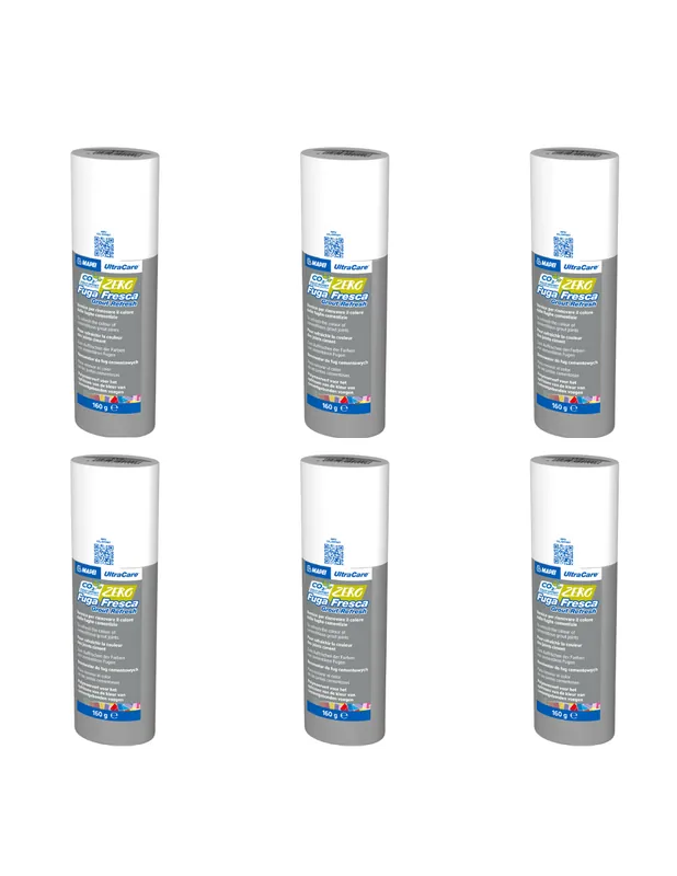 Premium Ultracare Fuga Fresca Vernice Polimerica Bianca Per Fughe Confezione da 6 Pezzi