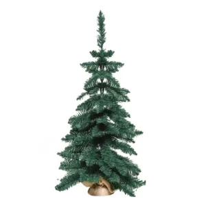 Express Levering Alberello Di Natale Piccolo Timmy In Pvc Per Spazi Ridotti 90 cm