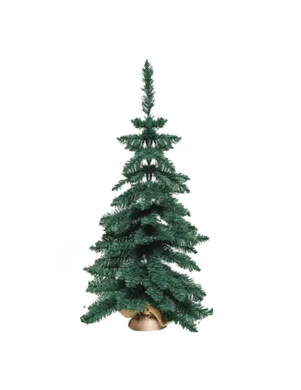 Express Levering Alberello Di Natale Piccolo Timmy In Pvc Per Spazi Ridotti 90 cm
