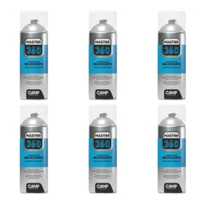 Koop Vandaag Master 360 Spray Lubrificante Sbloccante Da 400ml 6 Pezzi