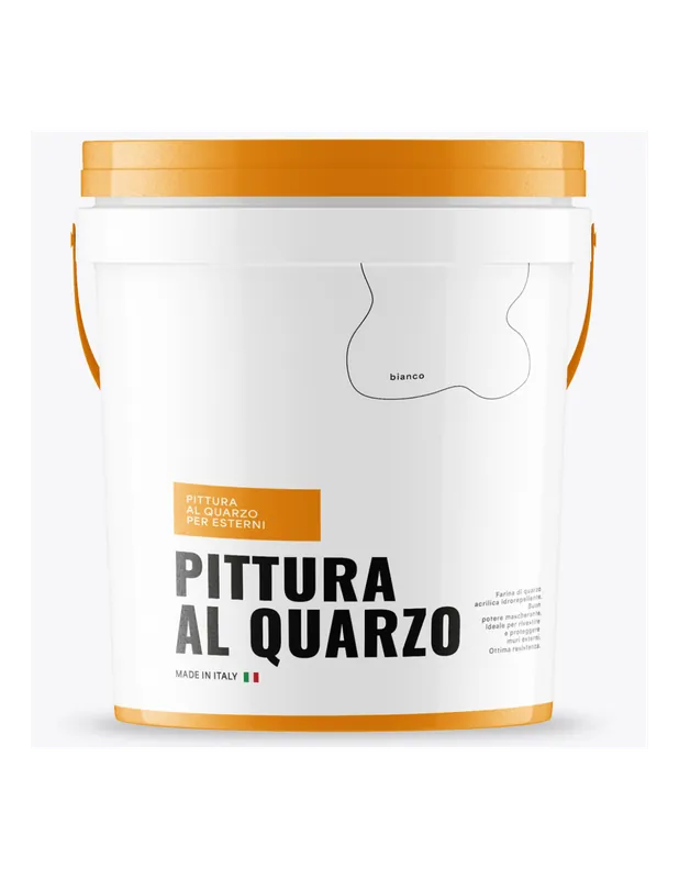 Farina Quarzo Acrilica Coprente Traspirante Finissima Rivestimento Muri Esterni 4 lt, 1 pz. Korting