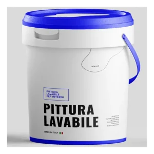 Idropittura Lavabile Elevata Copertura Opaca Bianca Muri Soffitti Interni 1 pz., 2.5 lt Favoriet