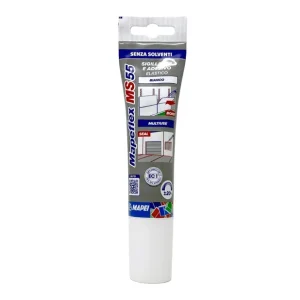 Adesivo Sigillante Elastico Multifunzione Mapeflex Ms 55 1 pz., Bianco - 100 Tijdelijk Beschikbaar