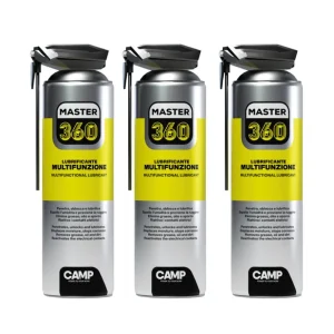 Gecertificeerd Master 360 Lubrificante Multifunzione Spray 500 ml 3 Pezzi