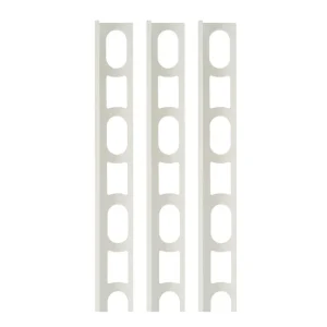Gratis Retour Profili In Alluminio Verniciato Colore Bianco 100 a L per Finitura Parete Proangle 1 pz., 3 PZ