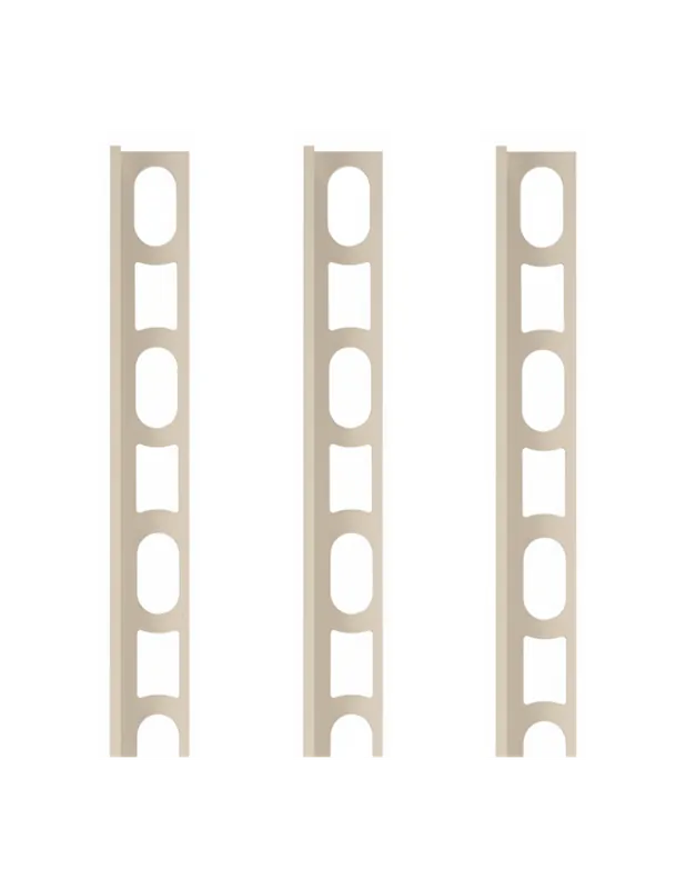 Profili In Alluminio Verniciato Colore Bianco Antico 123 a L per Finitura Parete Proangle 1 pz., 3 PZ Beperkte Voorraad