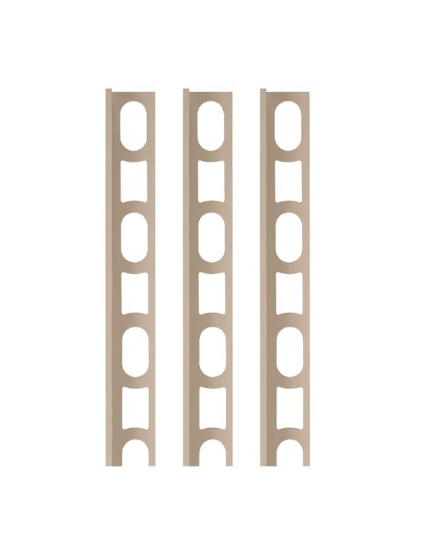 Favoriet Profili In Alluminio Verniciato Colore Sabbia 133 a L per Finitura Parete Proangle 1 pz., 3 PZ