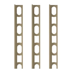 Snelle Levering Profili In Alluminio Verniciato Colore Polvere Dorata 135 a L per Finitura Parete Proangle 1 pz., 3 PZ