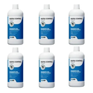 Bestel Nu Kit 6 Flaconi Muffa Control Risanante Per Superfici Interne Ed Esterne 1 Lt