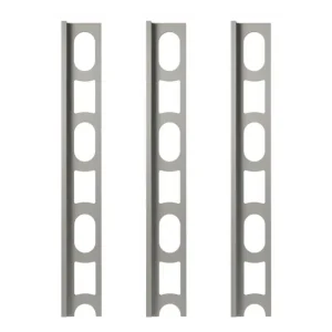 Profili In Alluminio Verniciato Colore Grigio Cemento 113 a L per Finitura Parete Proangle 1 pz., 3 PZ Rechtstreeks Van De Fabrikant
