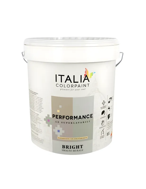 Performance Bright Smalto Murale Ecologico All Acqua Lucida, 1 pz., 1 lt Lage Kosten
