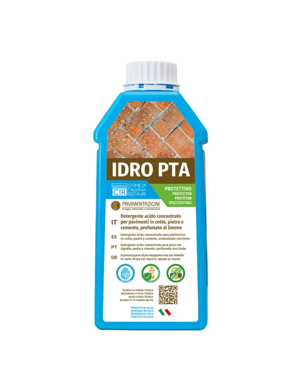 Impregnante Protettivo Antimacchia all‘Acqua Pavimenti Cotto Idro Pta 1 litro Flitsaanbieding